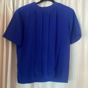 Vintage Blue Top Size Woman’s 8